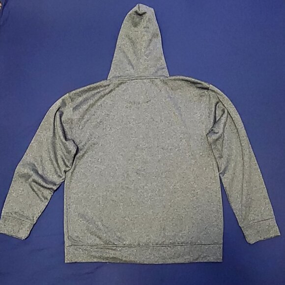 Wisconsin Badgers Lined Champion Hoodie Sweatshirt | Grey Size L Fleece Lined - Picture 7 of 9